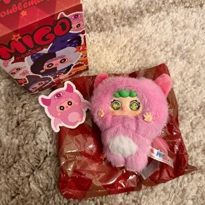 Migo plush pendant. “Trouble Maker Series”. 💕 Her name is Monsters Appear!